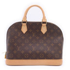 Louis Vuitton Monogram Alma PM Leather M Handbag Brown — view 2
