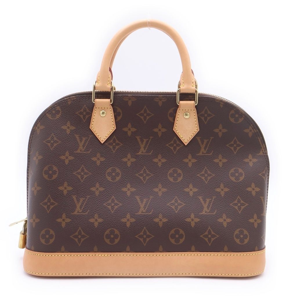 Louis Vuitton Monogram Alma PM Leather M Handbag Brown — view 2