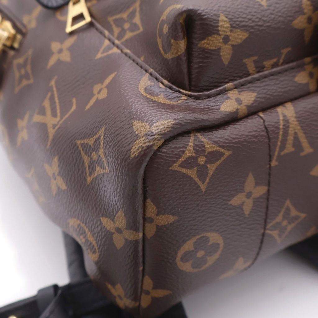Louis Vuitton Palm Springs Backpack PM Brown Leather — view 6