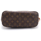 Louis Vuitton Monogram Neverfull PM Tote Brown Leather — view 4
