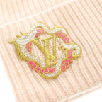 Louis Vuitton LV Head Line Precious Dragon Logo Embroidery Knit Cap Beanie — view 5