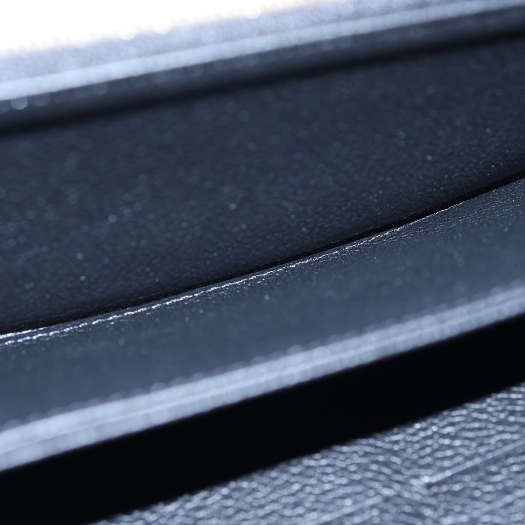 Louis Vuitton Monogram Empreinte Zippy Wallet Leather Zip Around Black Beige — view 4