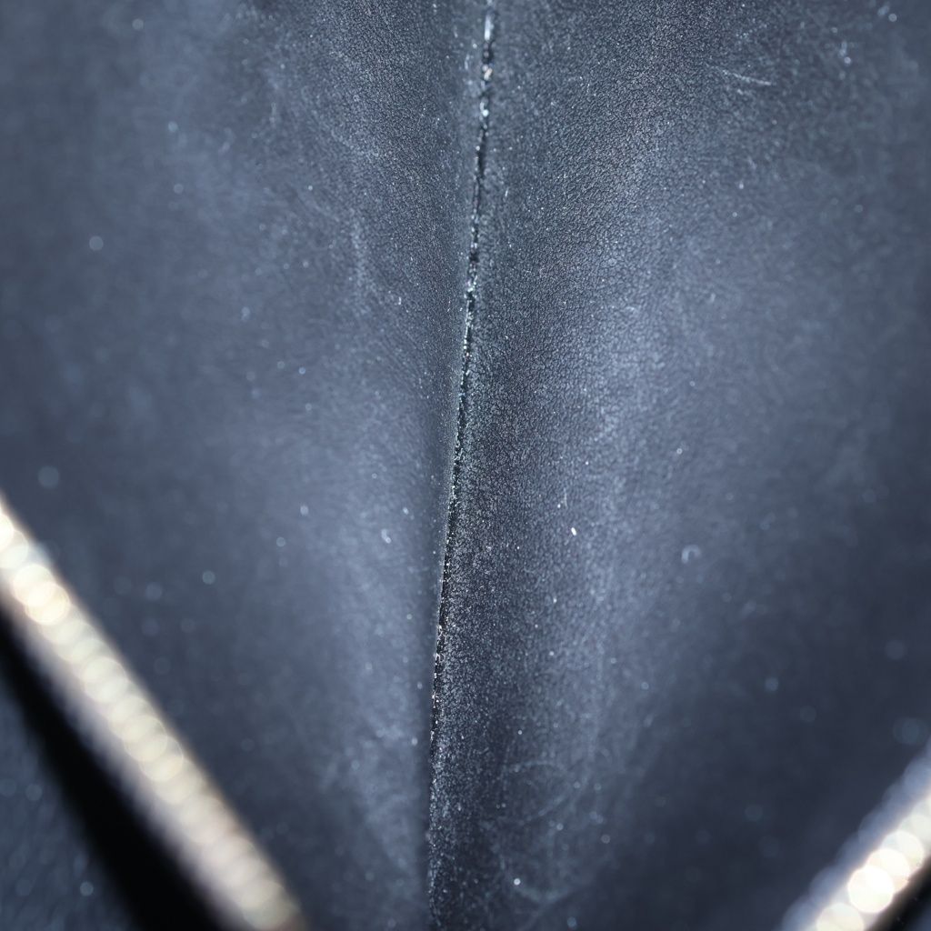 Louis Vuitton Monogram Empreinte Zippy Wallet Leather Zip Around Black Beige — view 5