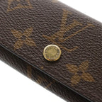 Louis Vuitton Monogram Multicles 4 Leather Key Case Brown Key Holder — view 5