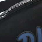 Dior Kaws Nylon Waist Bag Pouch Logo Hachi Black — view 6