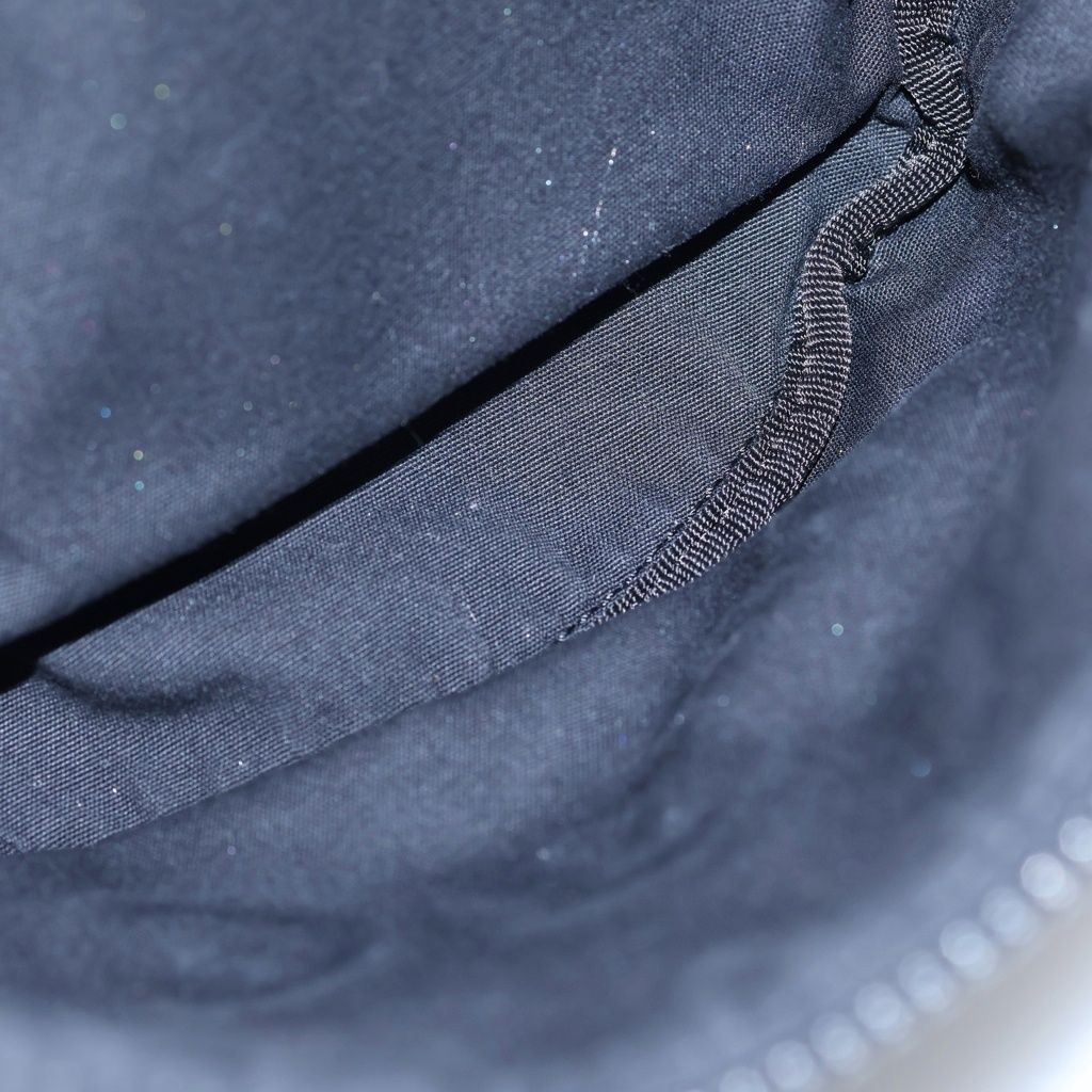 Dior Kaws Nylon Waist Bag Pouch Logo Hachi Black — view 8