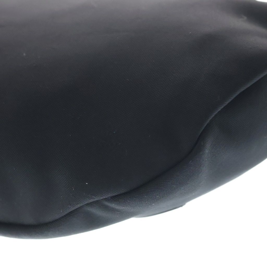 Dior Kaws Nylon Waist Bag Pouch Logo Hachi Black — view 5