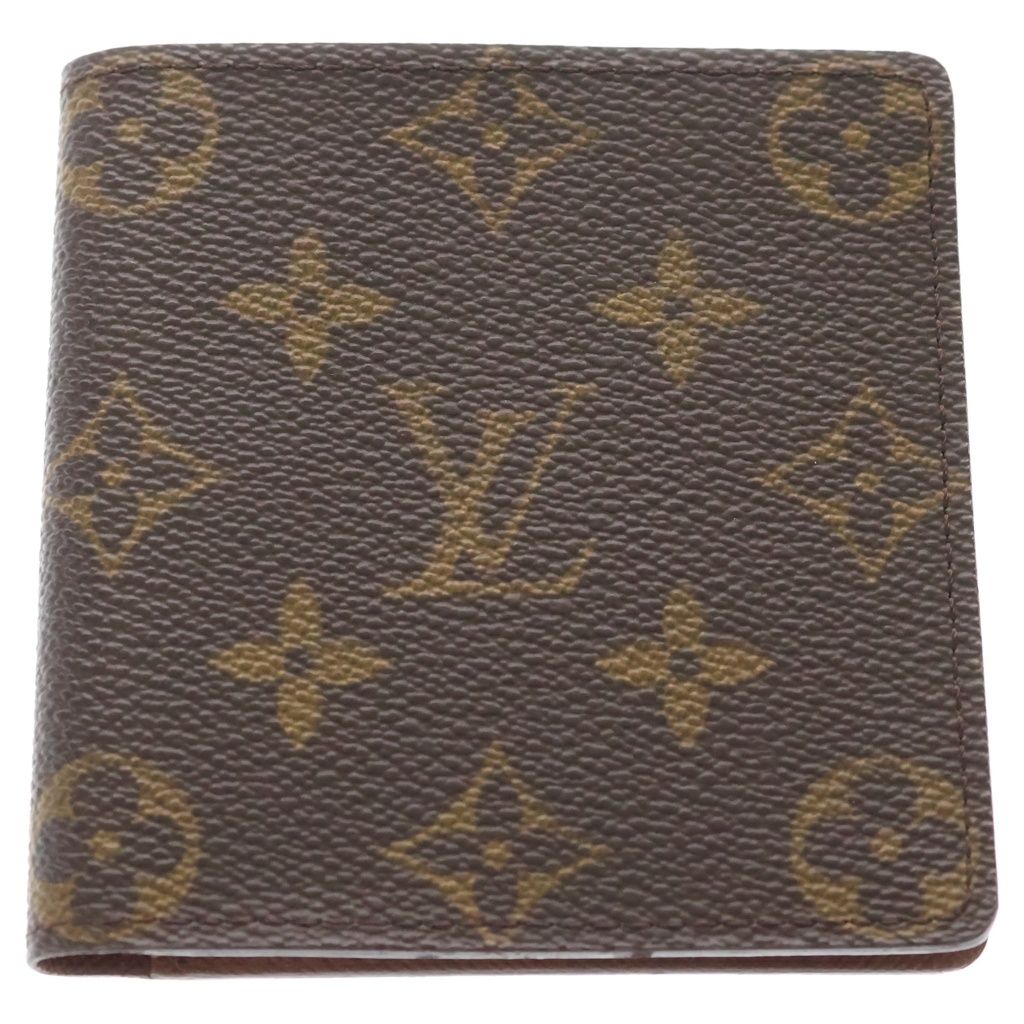Louis Vuitton Monogram Porte Billets 6 Cult Cles Bifold Compact Wallet Leather