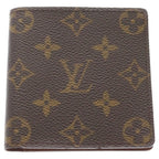 Louis Vuitton Monogram Porte Billets 6 Cult Cles Bifold Compact Wallet Leather