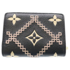 Louis Vuitton Monogram Empreinte Broderie Portefeuille Clair Leather Wallet — view 2