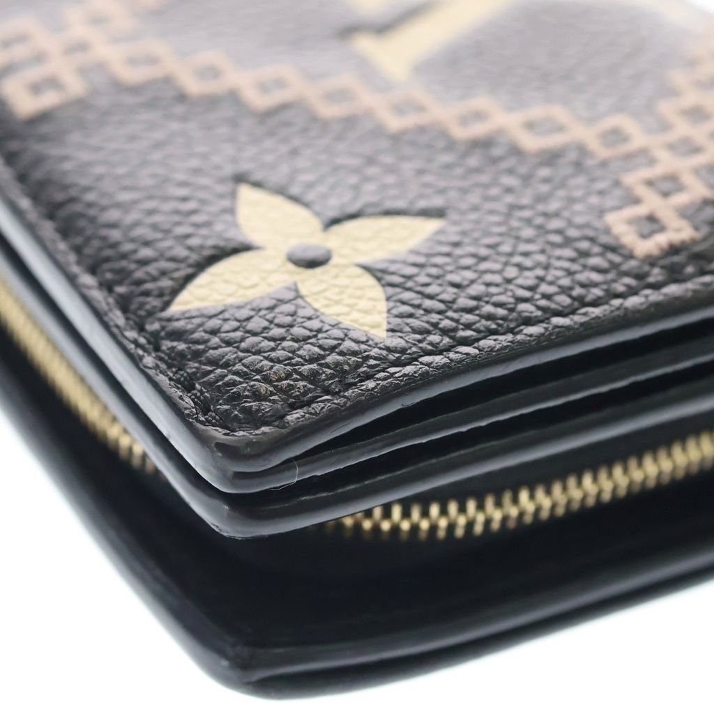 Louis Vuitton Monogram Empreinte Broderie Portefeuille Clair Leather Wallet — view 6