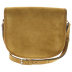 Celine Besace Triomphe Logo Shoulder Bag Beige — view 2