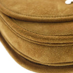 Celine Besace Triomphe Logo Shoulder Bag Beige — view 5