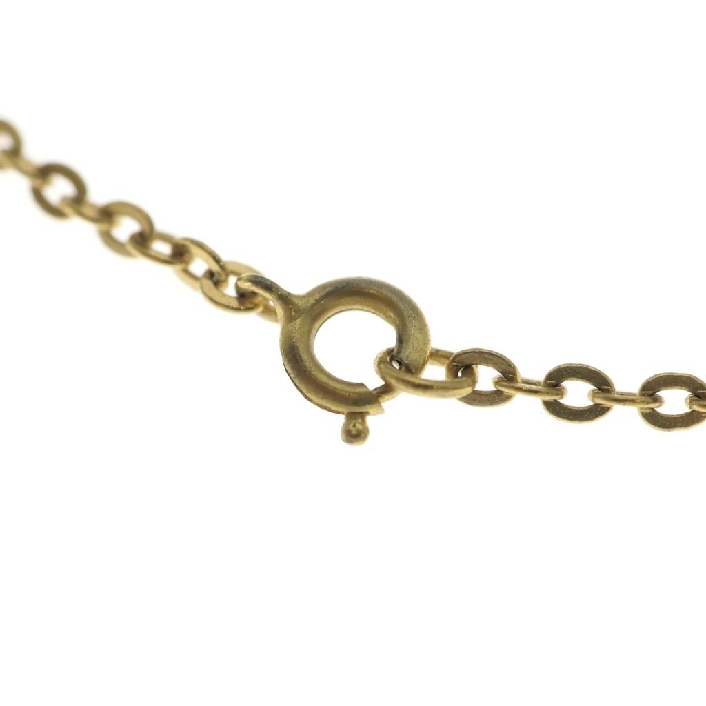 Dior CD Logo Oval Chain Bracelet Gold — view 5