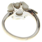 Chanel 18k Camellia Ring White Gold — view 5