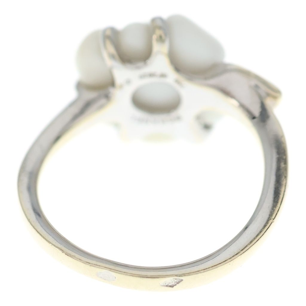 Chanel 18k Camellia Ring White Gold — view 2