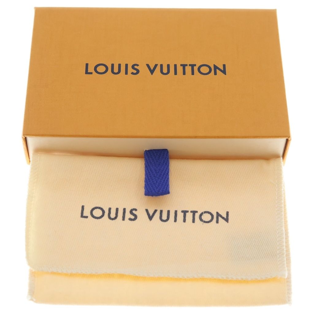 Louis Vuitton Monogram Vivienne Leather Bracelet Bangle Brown Gold — view 6