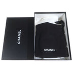 Chanel Enamel Leather Sandals Pink — view 6