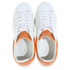 Louis Vuitton Luxembourg Line Sneakers Leather Low Cut White — view 4