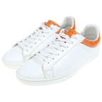 Louis Vuitton Luxembourg Line Sneakers Leather Low Cut White — view 2
