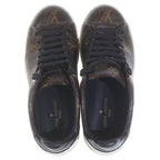Louis Vuitton Front Row Line Sneaker Patent Monogram Canvas Row Low — view 4