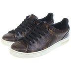 Louis Vuitton Front Row Line Sneaker Patent Monogram Canvas Row Low — view 2