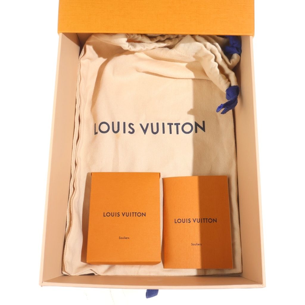 Louis Vuitton Front Row Line Sneaker Patent Monogram Canvas Row Low — view 6