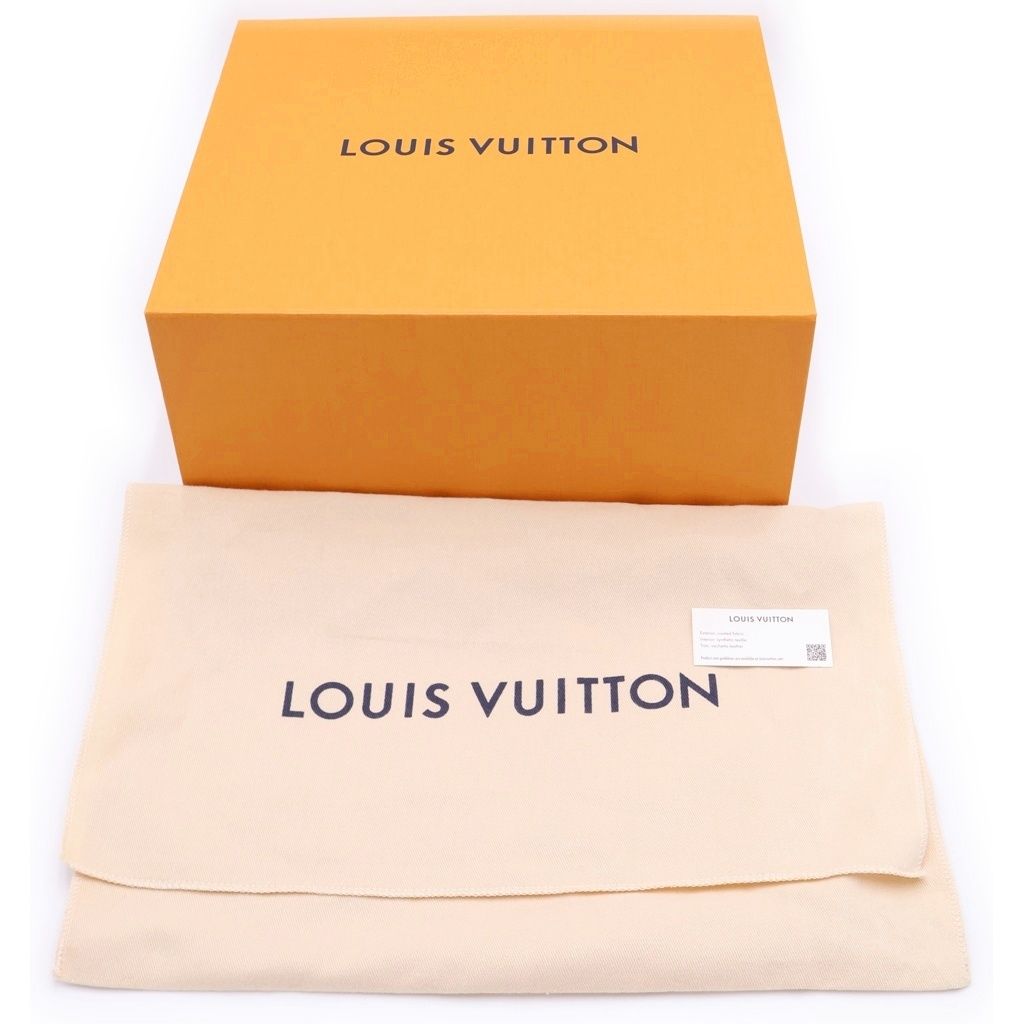 Louis Vuitton Monogram Reverse Tilsit Leather 2-Way Shoulder Bag Brown Black — view 8