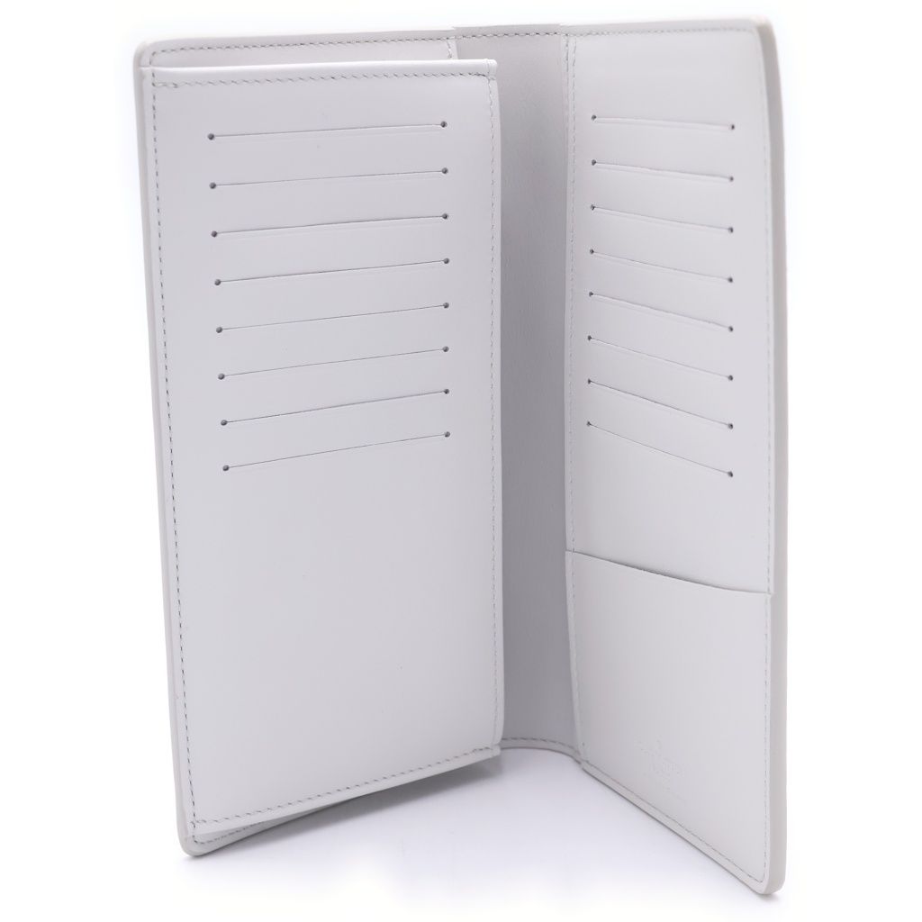 Louis Vuitton Damier Infini Portefeuille Brazza Wallet White Leather — view 4