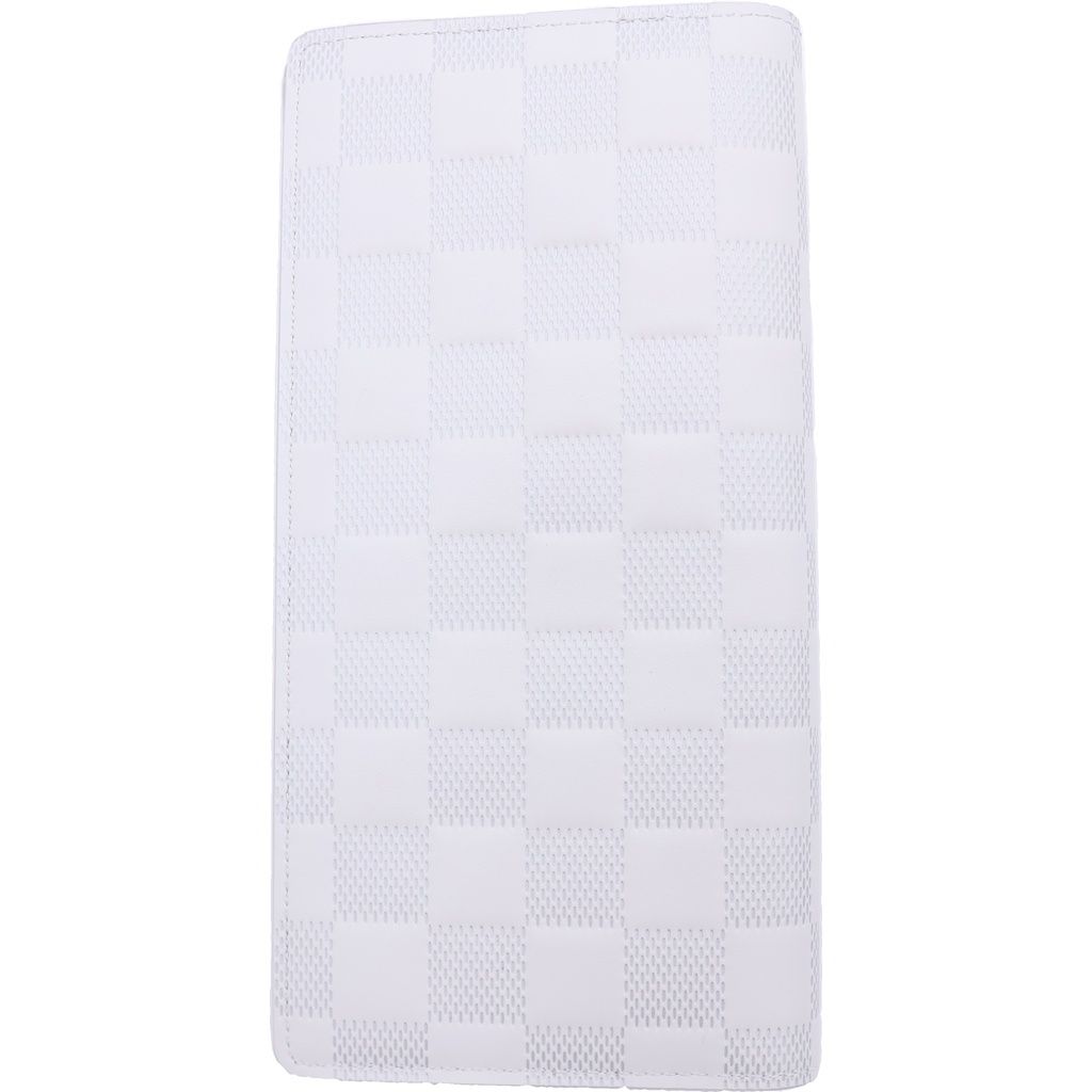 Louis Vuitton Damier Infini Portefeuille Brazza Wallet White Leather — view 2