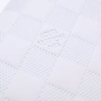 Louis Vuitton Damier Infini Portefeuille Brazza Wallet White Leather — view 5