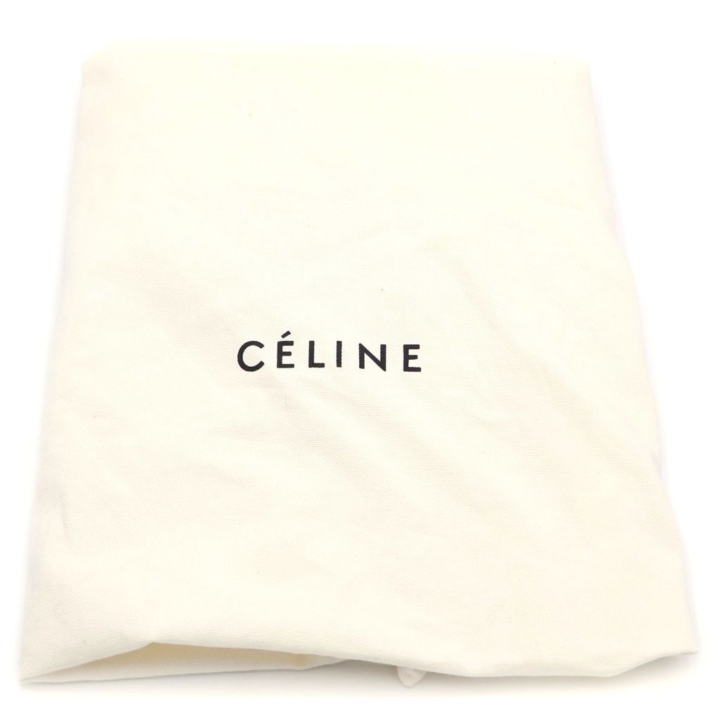Celine Belt Bag Micro Leather 2-Way Gold Black — view 8