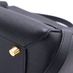 Celine Belt Bag Micro Leather 2-Way Gold Black — view 5