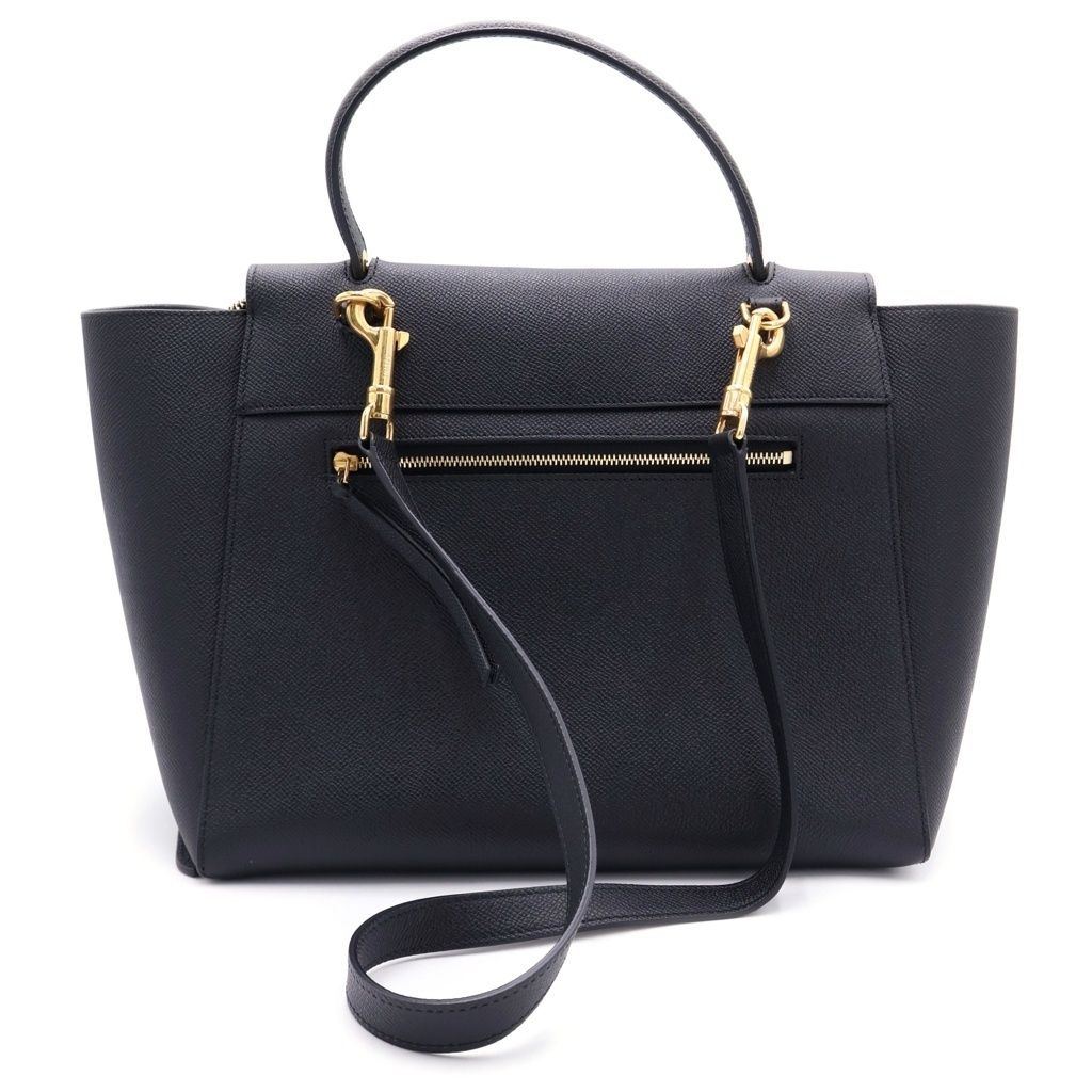 Celine Belt Bag Micro Leather 2-Way Gold Black — view 2