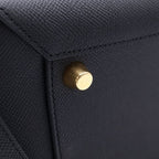 Celine Belt Bag Micro Leather 2-Way Gold Black — view 6