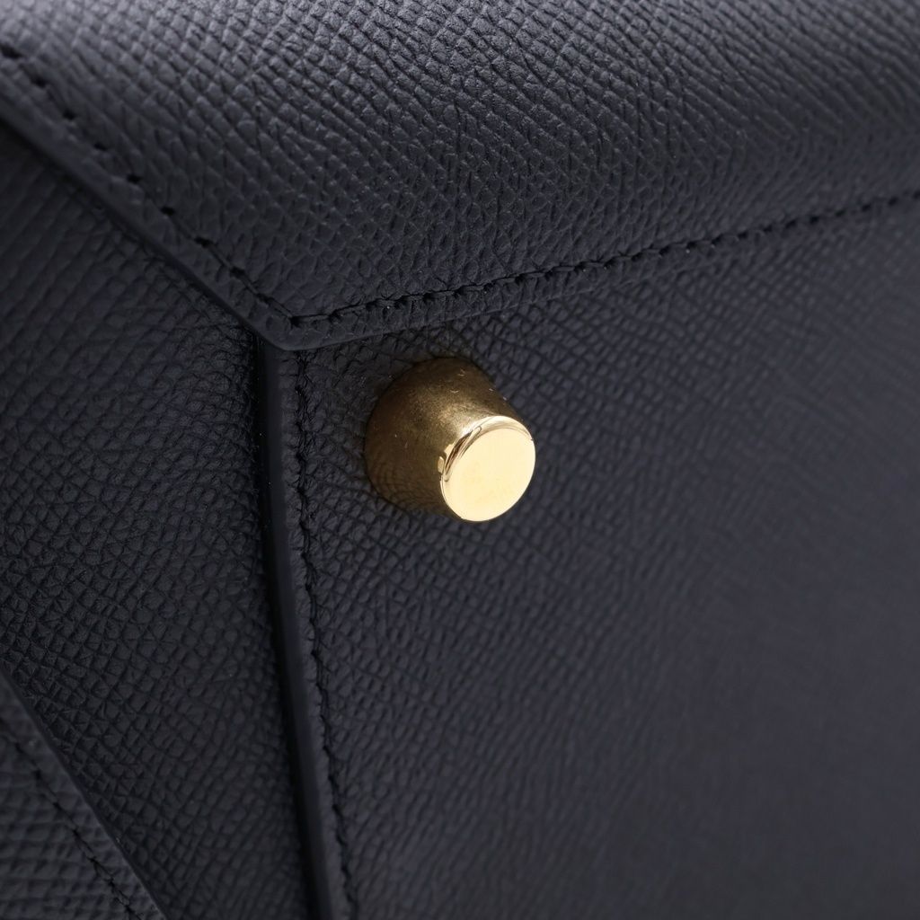 Celine Belt Bag Micro Leather 2-Way Gold Black — view 6