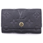 Louis Vuitton Monogram Empreinte Multicles 6 Key Case Black Key Holder