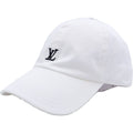 Louis Vuitton Cap LV League Baseball Cap Hat White