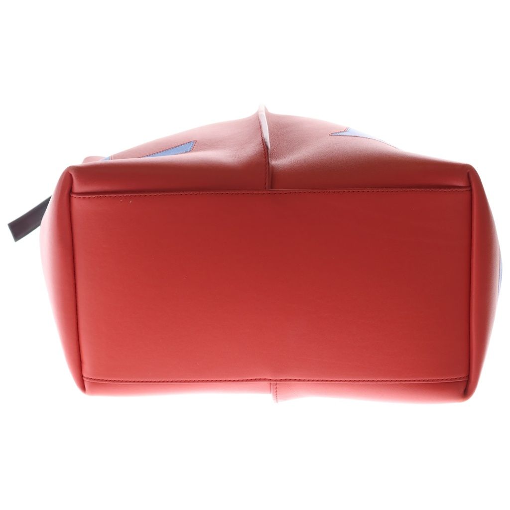 Loewe Bilbao Bucket Bag Red Blue Leather — view 4