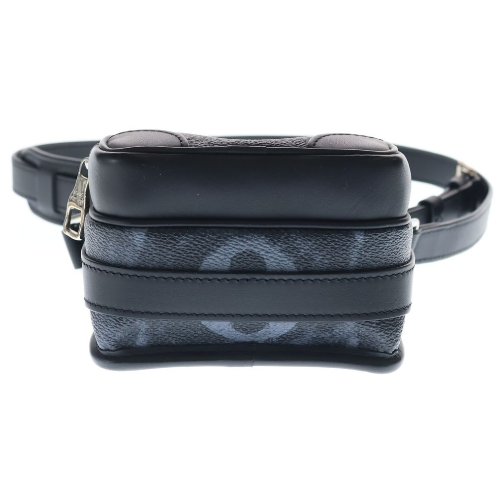 Louis Vuitton Monogram Pastel Amazon Messenger Shoulder Bag Black Leather Silver — view 4