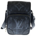 Louis Vuitton Monogram Pastel Amazon Messenger Shoulder Bag Black Leather Silver
