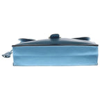 Hermes Sac a Depeches 27 Taurillon Clemence Silver Handbag Second Briefcase — view 4