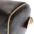 Louis Vuitton Monogram Speedy Bandouliere 20 2-Way Shoulder Bag Brown Leather — view 5