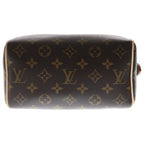 Louis Vuitton Monogram Speedy Bandouliere 20 2-Way Shoulder Bag Brown Leather — view 4