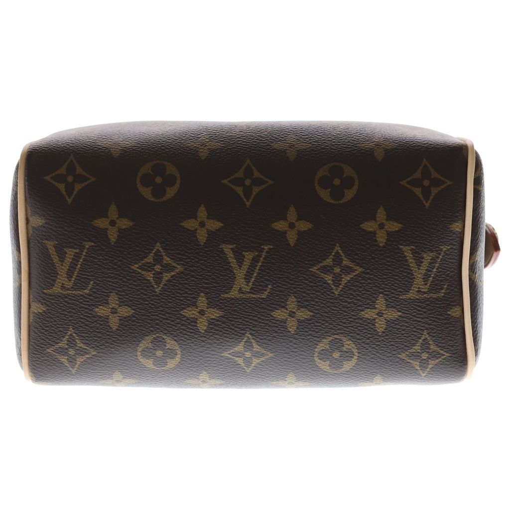 Louis Vuitton Monogram Speedy Bandouliere 20 2-Way Shoulder Bag Brown Leather — view 4