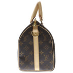 Louis Vuitton Monogram Speedy Bandouliere 25 Shoulder Bag Brown — view 3