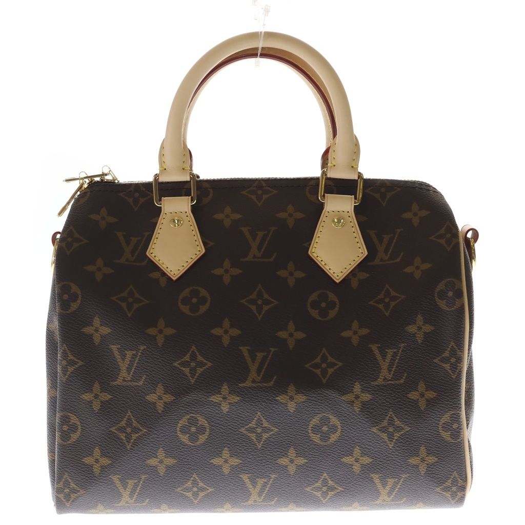 Louis Vuitton Monogram Speedy Bandouliere 25 Shoulder Bag Brown