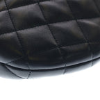 Saint Laurent Paris Ikarino Leather Gold Handbag Black — view 5