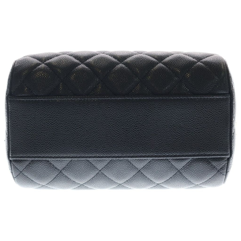 Chanel Quilted Timeless Classic Line Caviar Leather Gold 2-Way Chain Shoulder — view 4