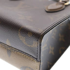 Louis Vuitton Monogram Reverse On The Go BB Leather 2-Way Shoulder Bag Brown — view 5